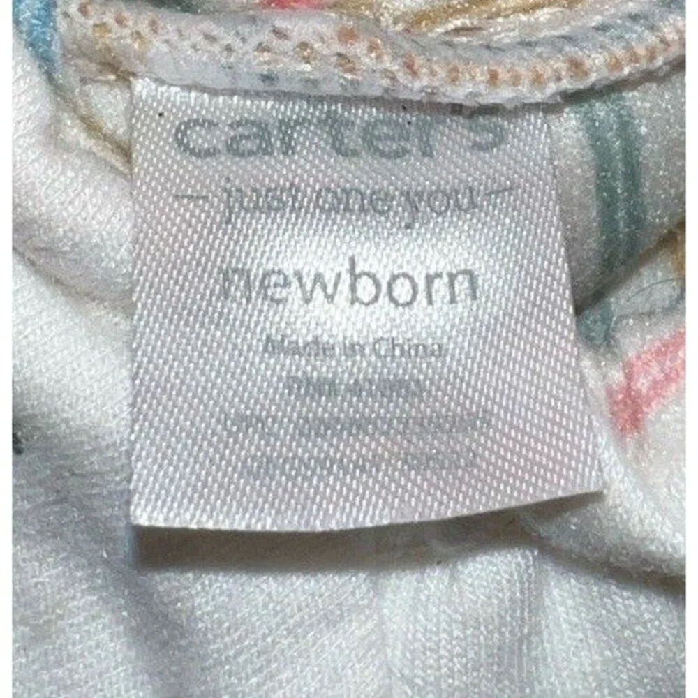 Carters Just One You Slip On Baby Shoes Love Rainbow Newborn